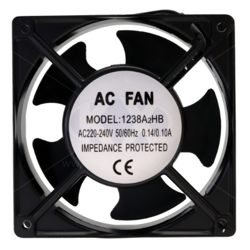 Вентилятор 120х120х38 1238A2HB 220V (ball bearing)