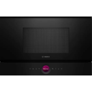 Встраиваемая микроволновая печь Bosch BFR7221B1 900Вт, 5 режимов, инвертер, 21 л, черный, петли справа