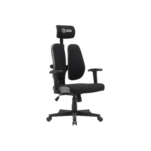 Кресло компьютерное Cactus CS-CHR-MC03-BKGY черный