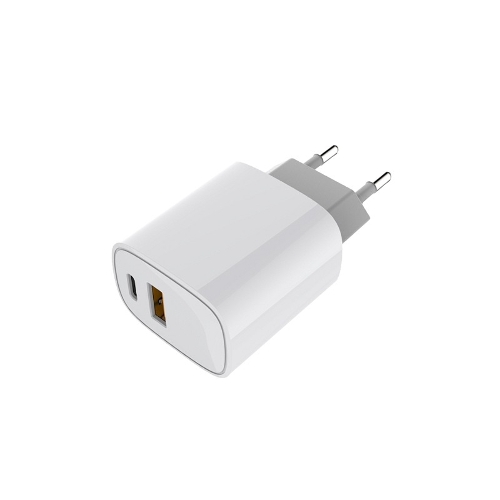 Сетевое зарядное устройство Rexant с двумя портами USB-A + USB-C, 20 Вт