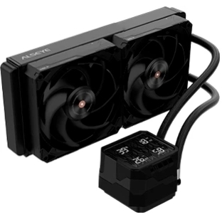 Жидкостная система охлаждения ALSEYE CPU COOLER AS.02.11.0015 Q240 Plus черный 120мм алюминий+медь 3000 rpm 45db 4-pin 270W
