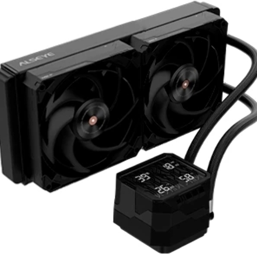 Жидкостная система охлаждения ALSEYE CPU COOLER AS.02.11.0015 Q240 Plus черный 120мм алюминий+медь 3000 rpm 45db 4-pin 270W