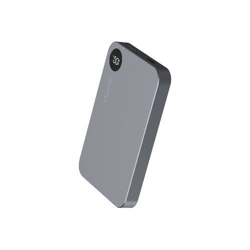 Портативный аккумулятор QUMO Future Magnetic PowerAid 5000mAh W15 темно-серый FMPA-5C-S1