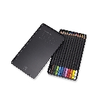 Карандаши цветные Moleskine WATERCOLOUR EW7P12COLA, акварельные, 12 цветов, металлическая коробка