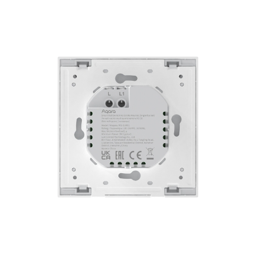 Выключатель умный одноклавишный Aqara Smart Wall Switch H1 (WS-EUK01)