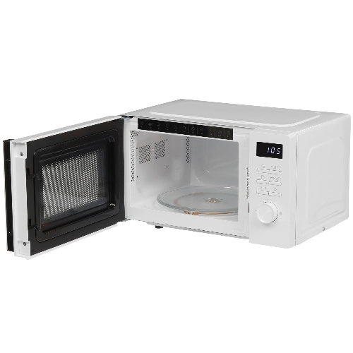 Микроволновая печь Gorenje MO20A3WH белый, 20 л, 800 Вт, переключатели - кнопки, поворотный механизм