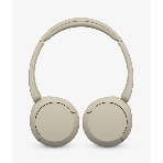 Беспроводные наушники Sony WH-CH520 бежевый, накладные, Bluetooth, быстрая зарядка, до 50 ч