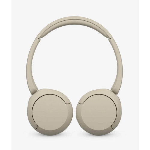 Беспроводные наушники Sony WH-CH520 бежевый, накладные, Bluetooth, быстрая зарядка, до 50 ч