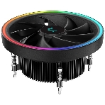 Кулер для процессора DEEPCOOL UL551 черный,(только сокет 1700), 136 мм, алюминий, 1800 об/мин, 26.8 дБ, 4 pin, 95 Вт, 71 мм