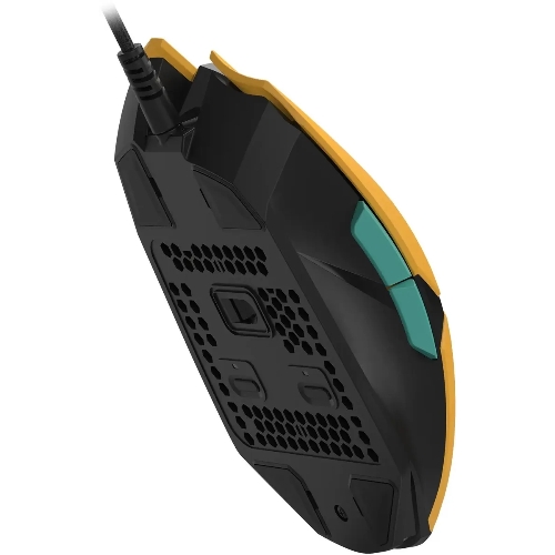 Мышь проводная A4Tech Bloody W63 Max Renegade желтый, 12000 dpi, USB, кнопки - 7