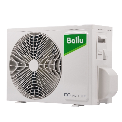Наружный блок сплит-системы Ballu BSPI/out-13HN8/BL/EU инвертор, 12000 BTU, 35 м², охлаждение, обогрев, осушение