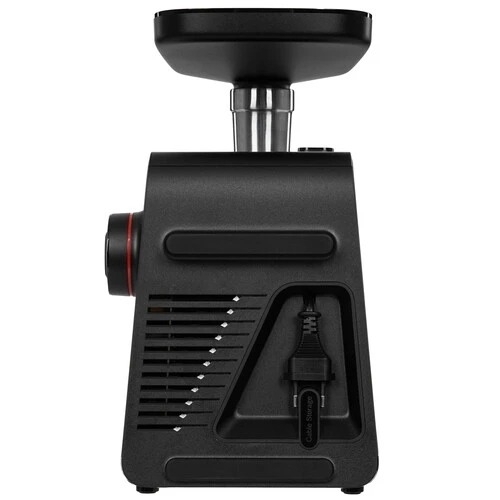 Мясорубка электрическая Bosch MFWS440B черный, 1900 Вт, 2.5 кг/мин, реверс, защита от перегрузки, насадки - 7