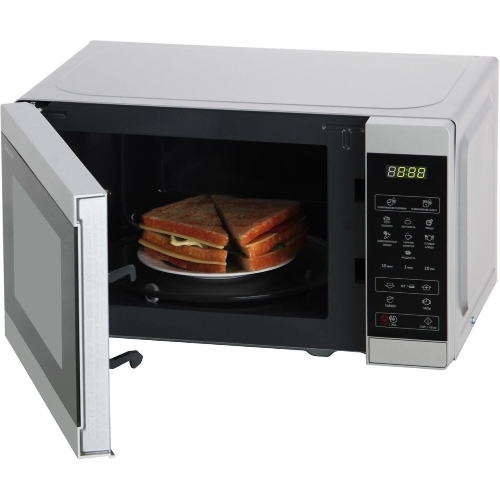 Микроволновая печь Sharp R-2800RSL серебристый, 20 л, 800 Вт, переключатели - сенсор