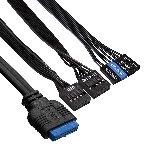 Компьютерный корпус Miditower ExeGate AA-442U2-AA400 (ATX, AA400 8 см, 1хUSB+2хUSB 3.0, аудио, черный)