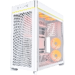 Компьютерный корпус Montech HS01 PRO белый без БП ATX 5x120мм 2xUSB 3.0 1xUSB3.1 audio
