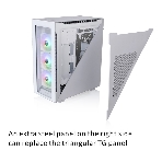 Компьютерный корпус Thermaltake Divider 500 TG Snow ARGb CA-1T4-00M6WN-01 White/Win/SPCC/Tempered Glass*4/120мм ARGb Fan*3/120мм Standard Fan*1 (527897)