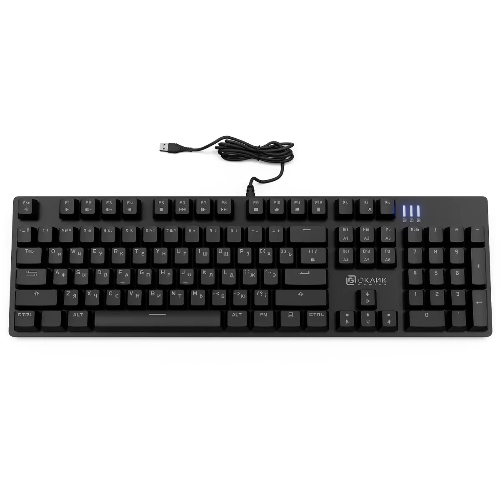 Клавиатура Oklick 990 G2 проводная, USB Type-A, чёрный