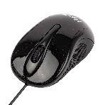 Мышь проводная HIPER HOM-031 черный, 1000 dpi, USB, кнопки - 3