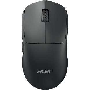 Мышь беспроводная/проводная Acer OMR401 черный, 12000 dpi, радиоканал, Bluetooth, USB, кнопки - 5