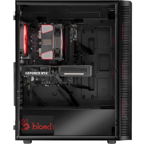 Компьютер Bloody BD-PC CB76T2 TWR i7 14700F (2.1) 32Gb SSD 1Tb RTX 5070 12Gb Windows 11 Home 64 GbitEth 650W черный (RUS) (2141987)