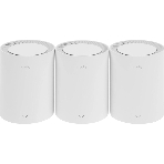 Бесшовный Mesh роутер Cudy M1800(3-Pack) AX1800 10/100/1000BASE-TX белый (упак.:3шт)