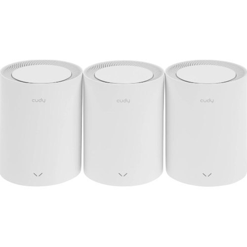 Бесшовный Mesh роутер Cudy M1800(3-Pack) AX1800 10/100/1000BASE-TX белый (упак.:3шт)