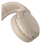 Беспроводные наушники Sony WH-CH520 бежевый, накладные, Bluetooth, быстрая зарядка, до 50 ч