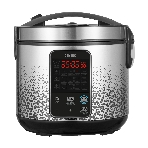 Мультиварка Centek CT-1499 черный/сталь, 900 Вт, 5.0 л, 25 программ, мультиповар, антиприг. покрытие