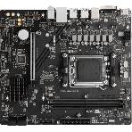 Материнская плата MSI PRO A620M-B, AM5, AMD A620, 2xDDR5, 4xSATA, 1xM.2 (PCIe 4.0 x4), 1xPCIe 4.0 x16, 1xPCIe 3.0 x1, 1xHDMI, 1xVGA, 1x2.5Gb LAN, 6xUSB-A 5Gbps, 6xUSB-A 2.0, 3x3.5 мм, 7.1, mATX
