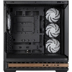 Компьютерный корпус ZALMAN P40 NAMU, ATX, черный, WINDOW, WOODEN ELEMENTS, 2xCombo(2.5” or 3.5”), 1xUSB TYPE-C, 2xUSB 3.0, SIDE 3x120мм ARGb, REAR 1x120мм ARGb