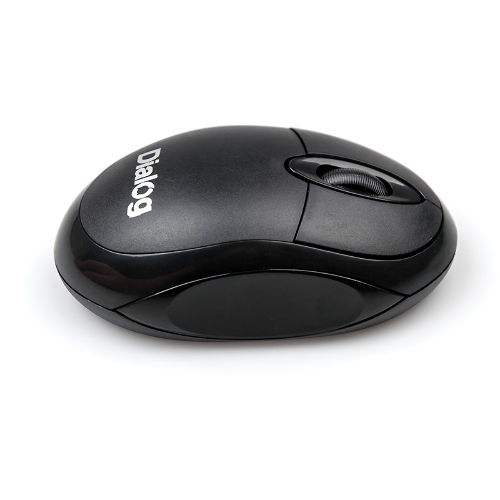 Мышь беспроводная Dialog Comfort MROC-10U черный, 1200 dpi, радиоканал, USB, кнопки - 3