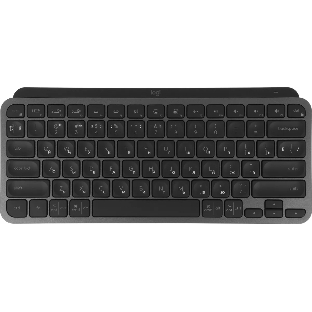 Клавиатура Logitech MX Keys Mini for Business беспроводная, Bluetooth, радиоканал, серый