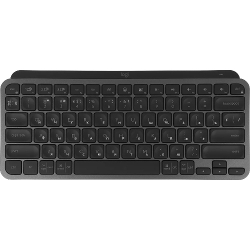 Клавиатура Logitech MX Keys Mini for Business беспроводная, Bluetooth, радиоканал, серый