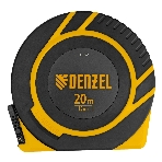Рулетка геодезическая Denzel 20 м х 15 мм, закрытый корпус, фиберглассовая лента