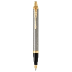 Ручка шариковая Parker IM Core K321 (CW1931670) Brushed Metal GT, M, синие чернила, подарочная коробка