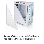 Компьютерный корпус Thermaltake Divider 500 TG Snow ARGb CA-1T4-00M6WN-01 White/Win/SPCC/Tempered Glass*4/120мм ARGb Fan*3/120мм Standard Fan*1 (527897)