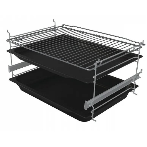 Плита комбинированная Gorenje GKS6C72XF серебристый, конфорок 4 газовых, духовка 71 л, 60 см x 85 см x 60 см
