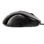 Мышь проводная HIPER HOM-031 черный, 1000 dpi, USB, кнопки - 3