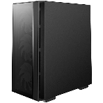 Компьютерный корпус Deepcool MATREXX 55 V4 без БП, боковое окно (закаленное стекло), 3xARGb LED 140мм вентилятора спереди, 1xARGb LED 120мм вентилятор сзади, черный, ATX