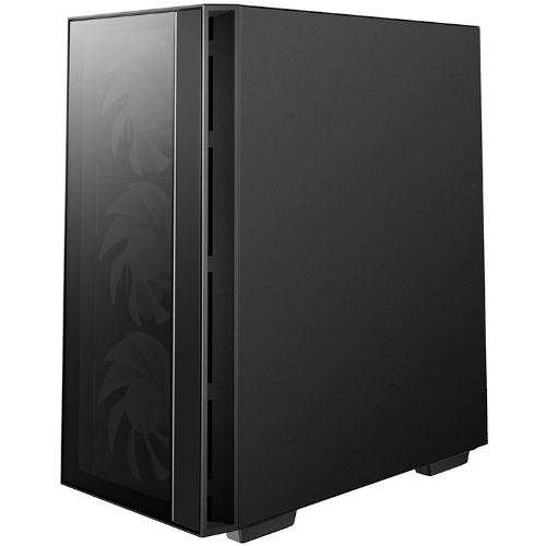 Компьютерный корпус Deepcool MATREXX 55 V4 без БП, боковое окно (закаленное стекло), 3xARGb LED 140мм вентилятора спереди, 1xARGb LED 120мм вентилятор сзади, черный, ATX