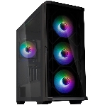 Компьютерный корпус ZALMAN Z10 DUO, ATX, BLACK, WINDOW, 2x3.5