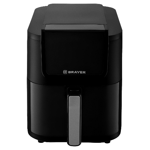 Аэрогриль Brayer 2041BR черный, 1500 Вт, 5 л, сенсор, 8 программ