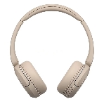Беспроводные наушники Sony WH-CH520 бежевый, накладные, Bluetooth, быстрая зарядка, до 50 ч