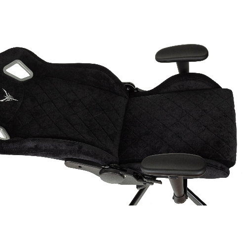 Кресло игровое Бюрократ Knight Outrider Light-20 черный с подголов. крестовина металл
