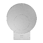 Вытяжка островная Maunfeld Drum Wall 35 нержавеющая сталь, 32.5 см, 850 куб. м/ч, 48 дБ