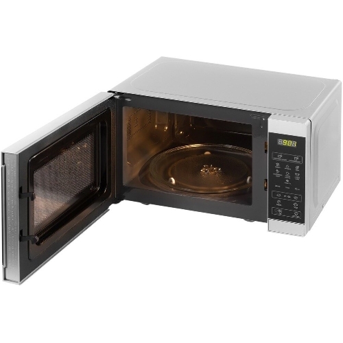 Микроволновая печь Sharp R-2800RSL серебристый, 20 л, 800 Вт, переключатели - сенсор