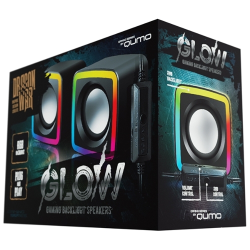 Активная акустическая система 2.0 Qumo GLOW AS014