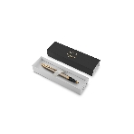 Ручка шариковая Parker IM Core K321 (CW1931670) Brushed Metal GT, M, синие чернила, подарочная коробка