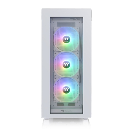 Компьютерный корпус Thermaltake Divider 500 TG Snow ARGb CA-1T4-00M6WN-01 White/Win/SPCC/Tempered Glass*4/120мм ARGb Fan*3/120мм Standard Fan*1 (527897)