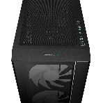 Компьютерный корпус Deepcool MATREXX 55 V4 без БП, боковое окно (закаленное стекло), 3xARGb LED 140мм вентилятора спереди, 1xARGb LED 120мм вентилятор сзади, черный, ATX